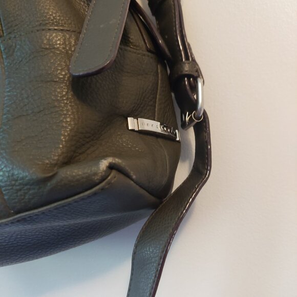 Green leather Sanctuary crossbody bag - Picture 8 of 9